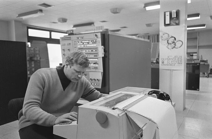 Los teclados pasan a formar parte de los ordenadores en 1968