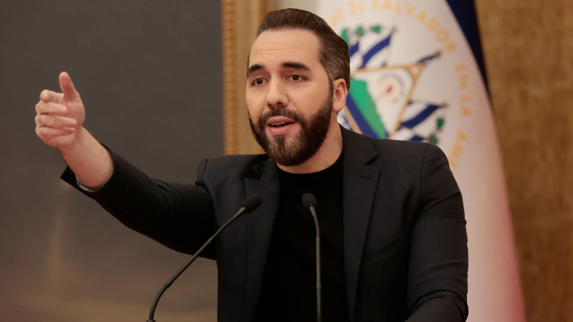 El presidente de El Salavdor Nayib Bukele Foto EFE