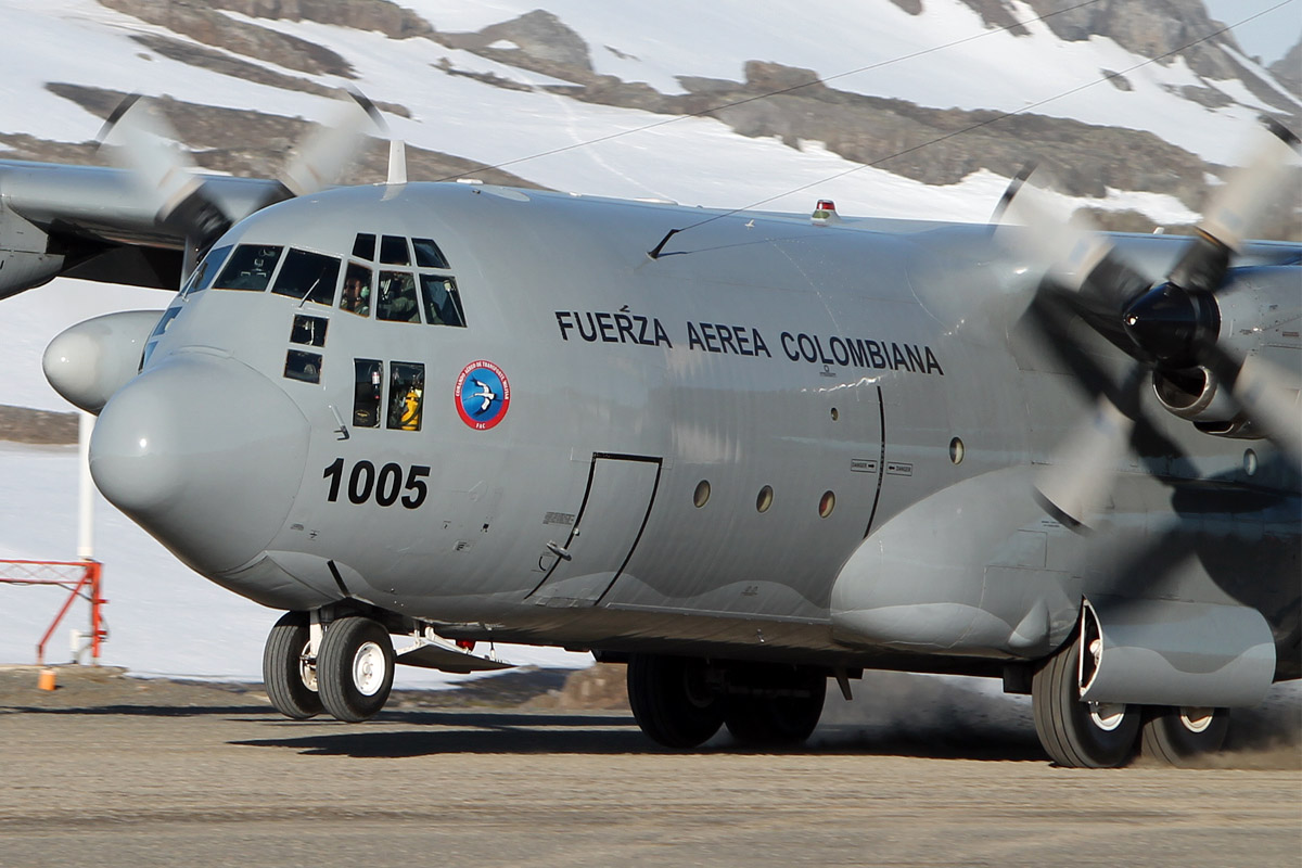 FAC1005 Fuerza Aerea colombiana hercules