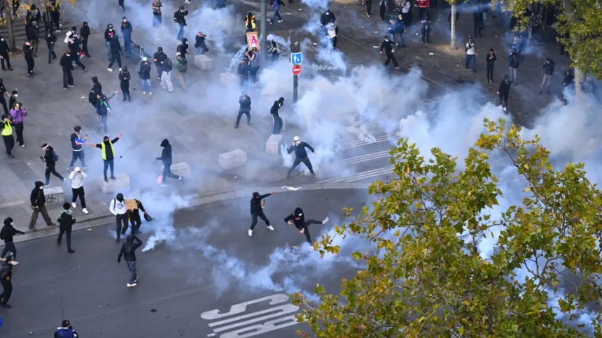 Miles de franceses protestan contra el aumento del coste de la vida